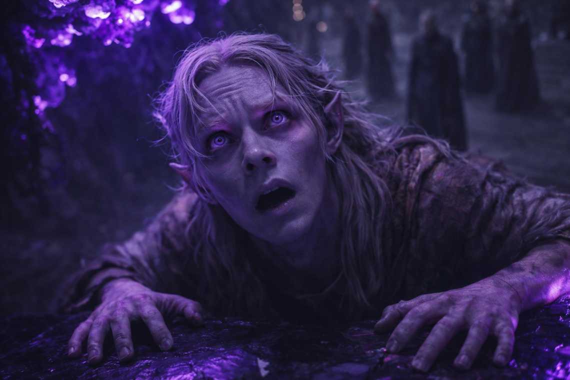 Drusniel feels the void where power should have been