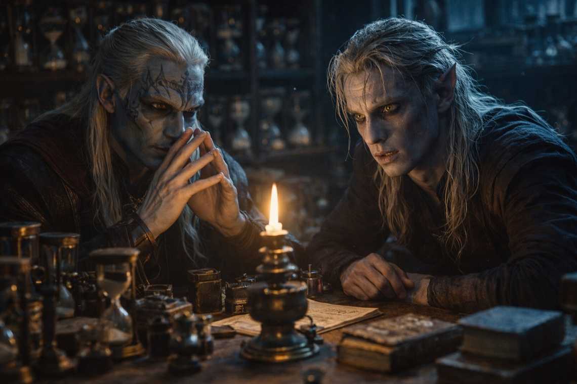 Zaelar calculating his next move