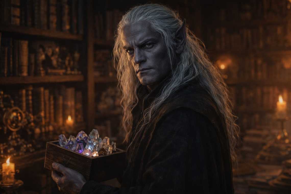 szoravel turns from shelf