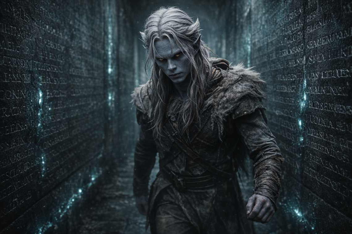 Shame hall lined with thousands of carved names