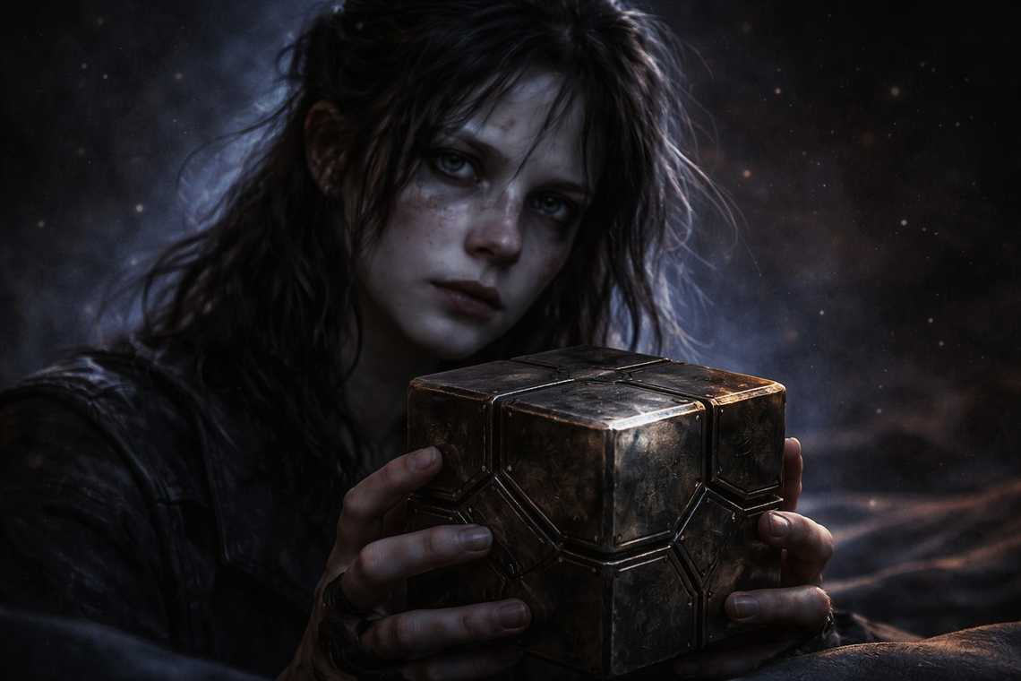 Maris arrives at the doorway