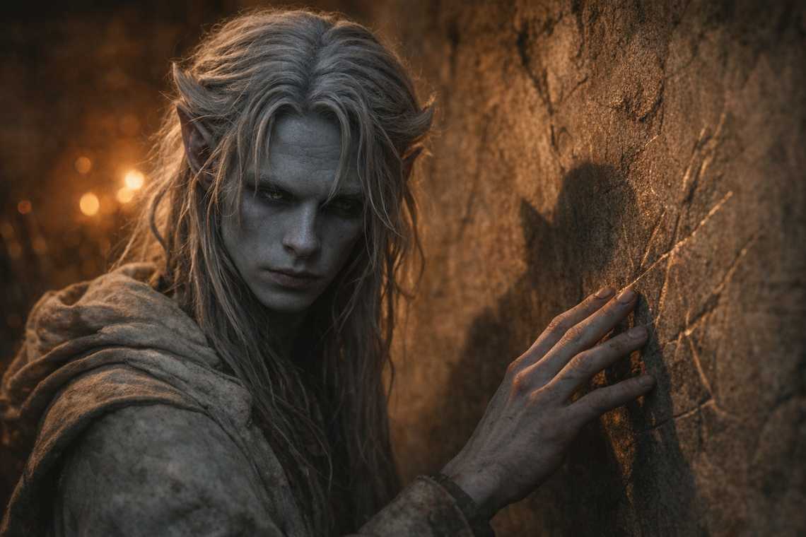 Drusniel pacing in his room