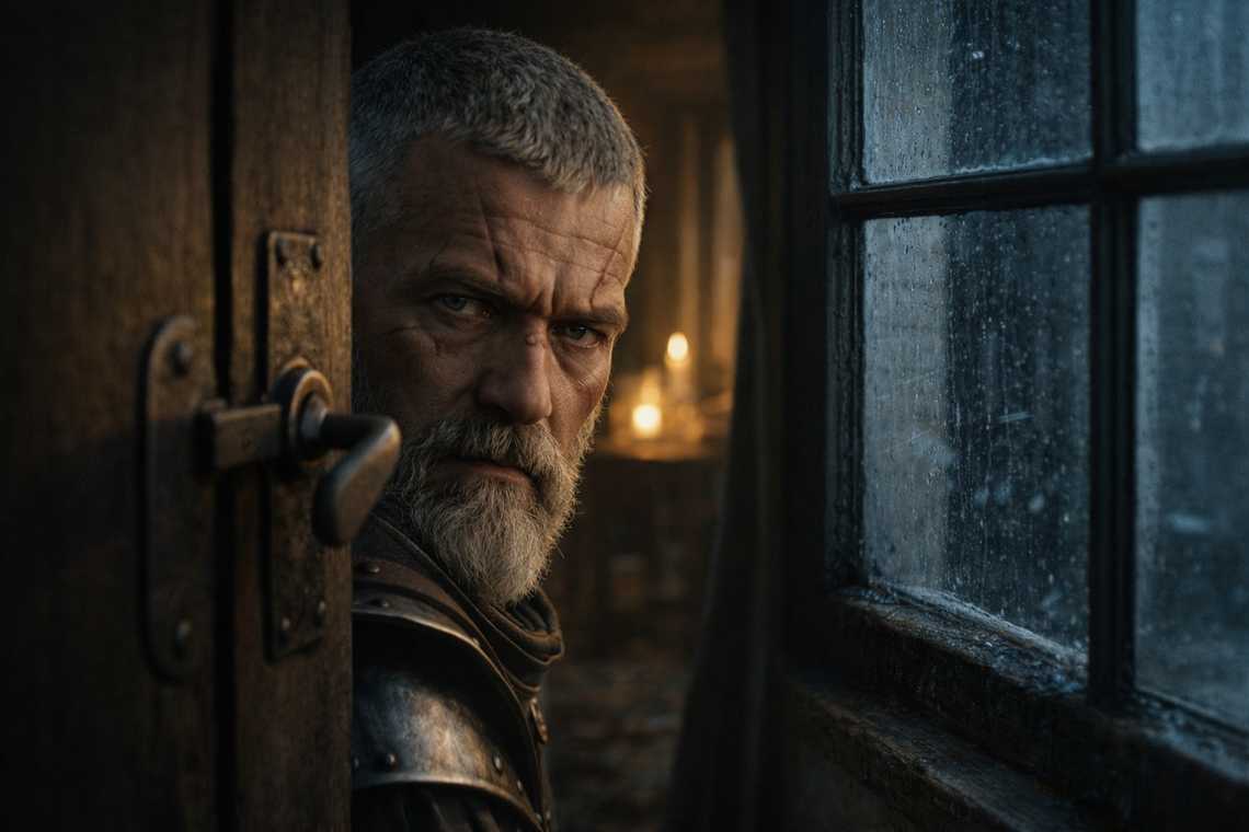 Eldric counting exits in the room