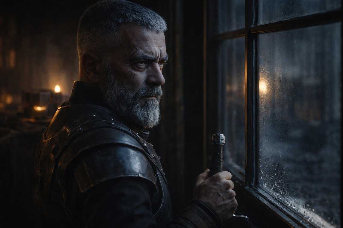 Eldric realizing the threat