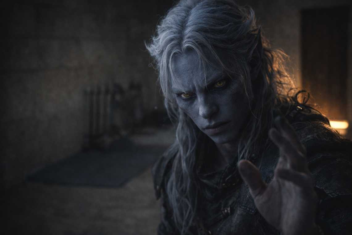 Shyntara facing Drusniel