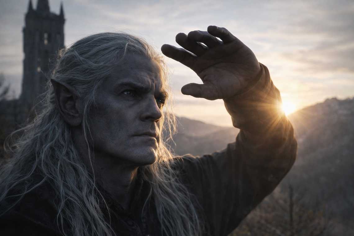 Szoravel checking the morning sun