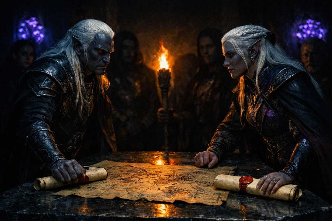 Old grudge between House Vrinn and Thel'varin