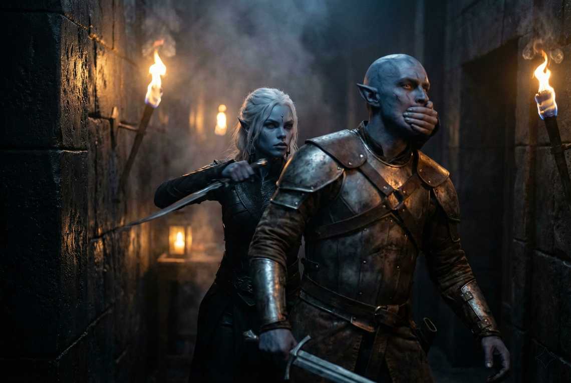 Shyntara executing a silent kill