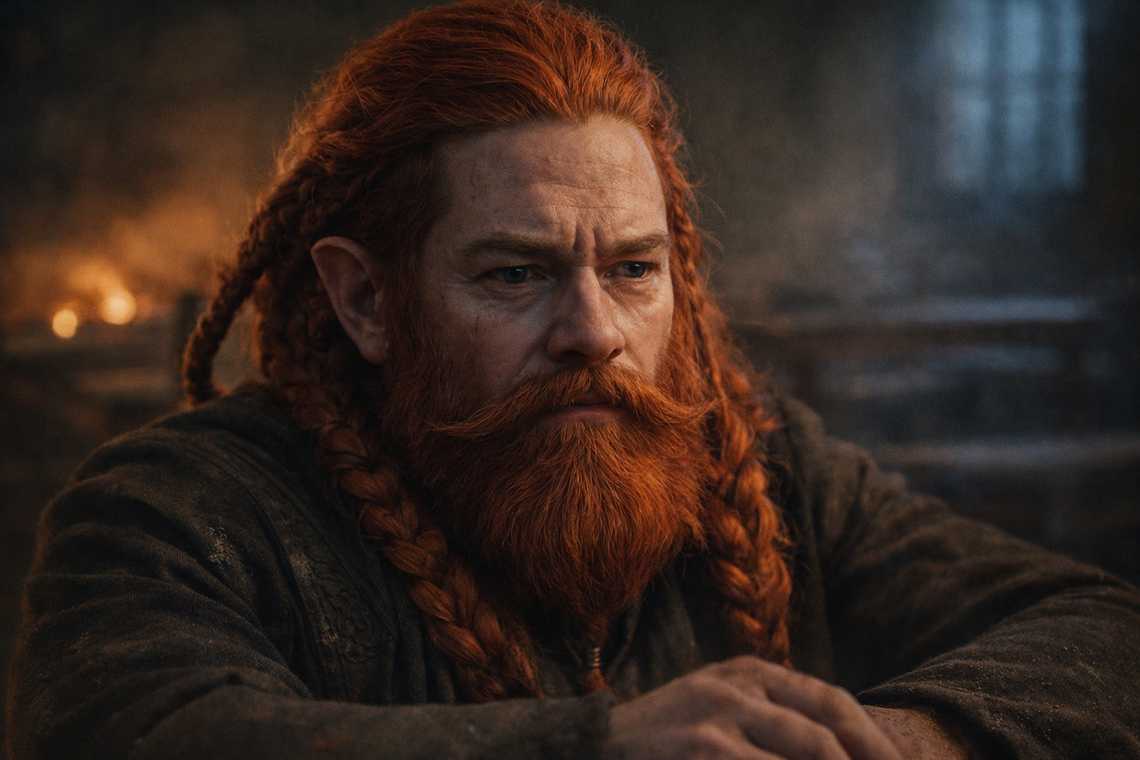 Dulint forces a calm expression