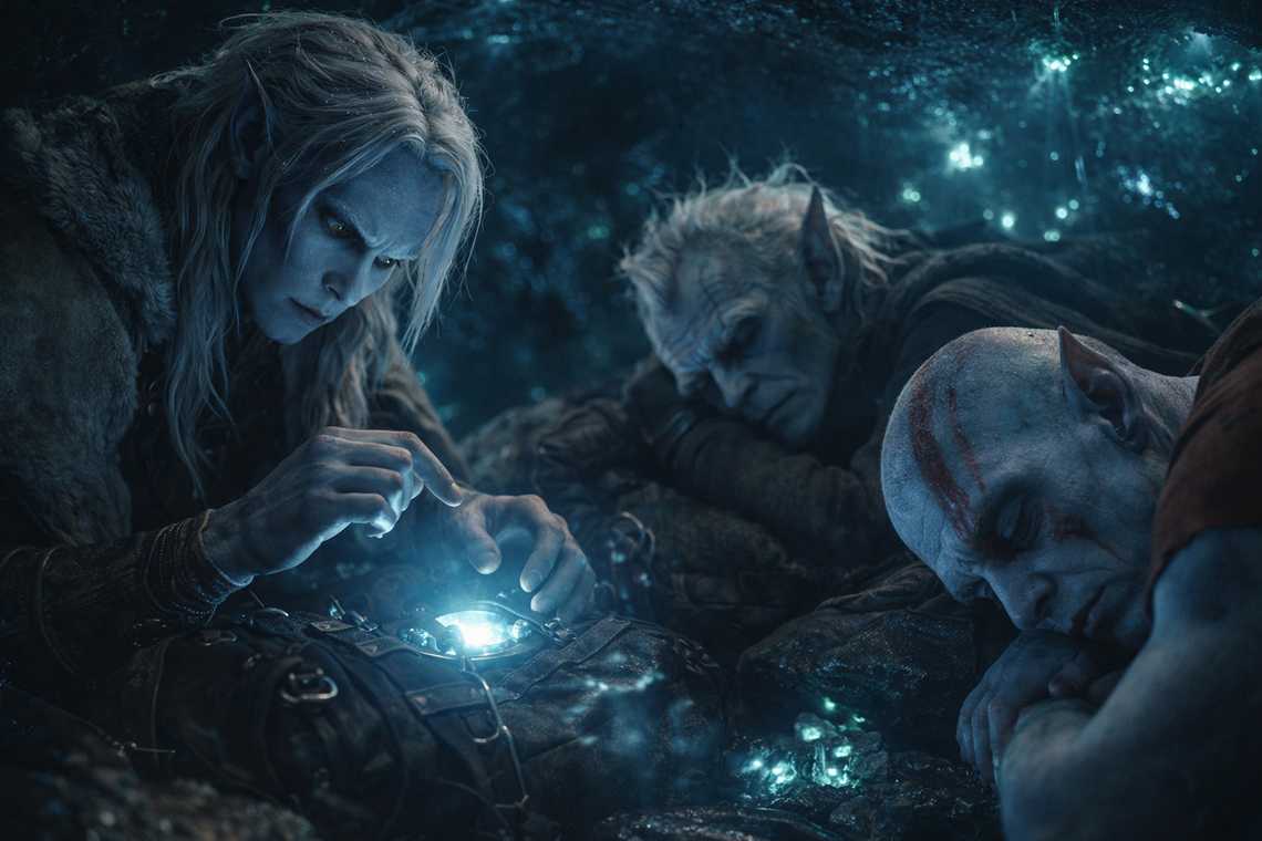 Three days in the cave