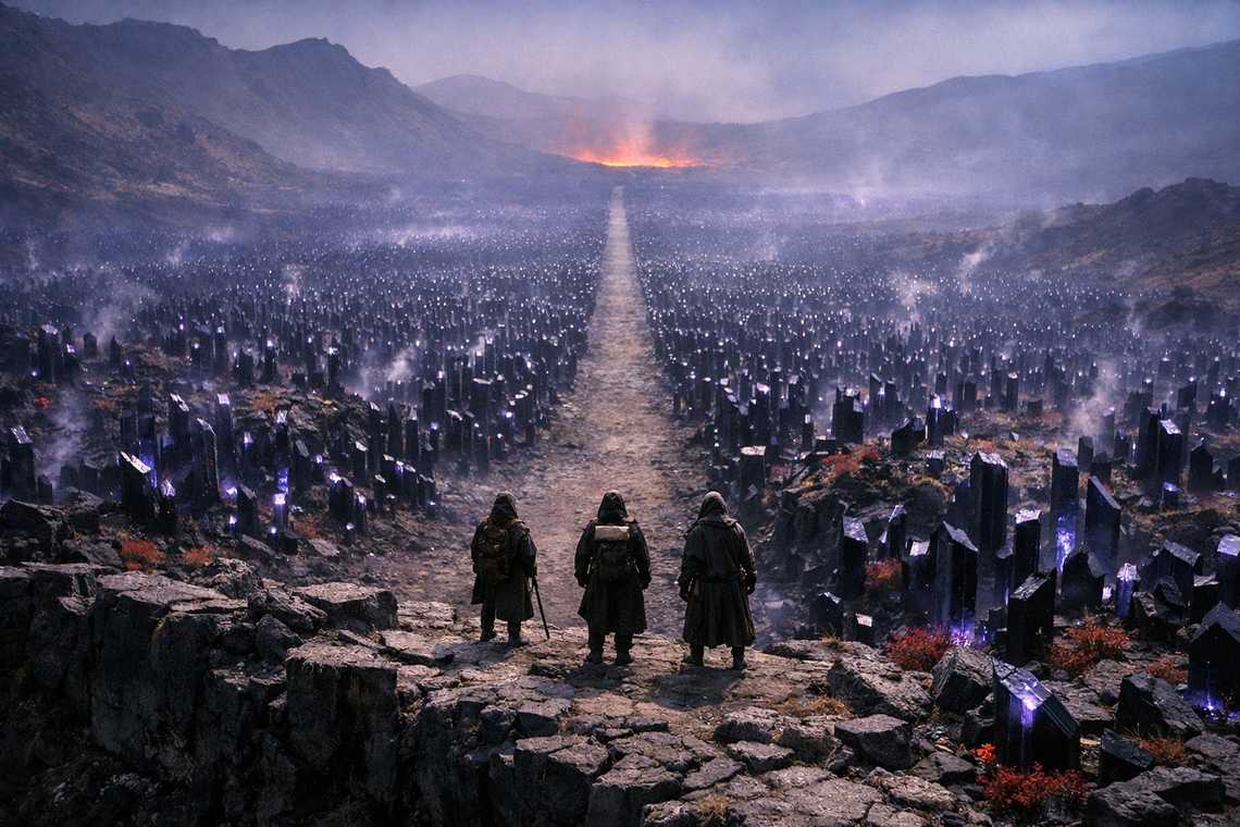 Overlook of the Black Garden borderlands