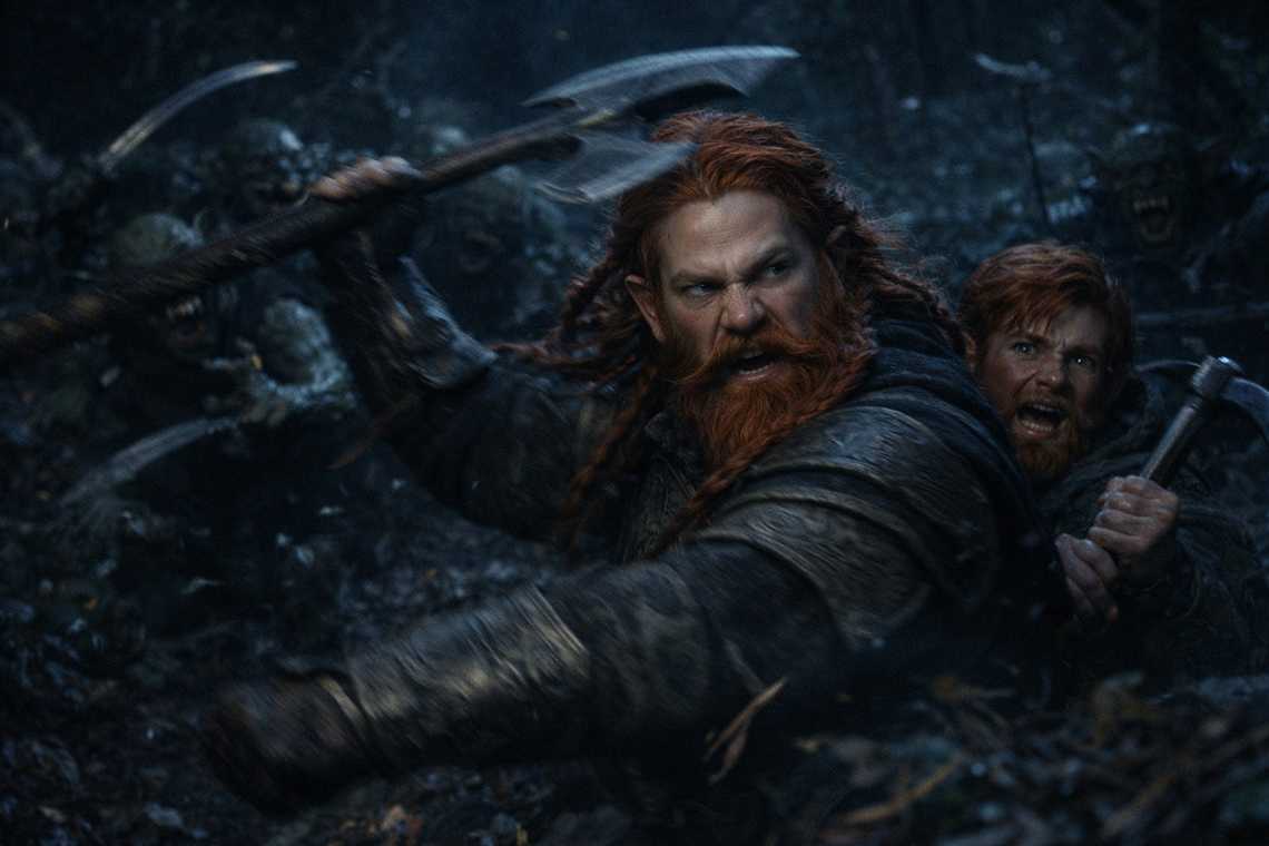 Goblin ambush from the underbrush