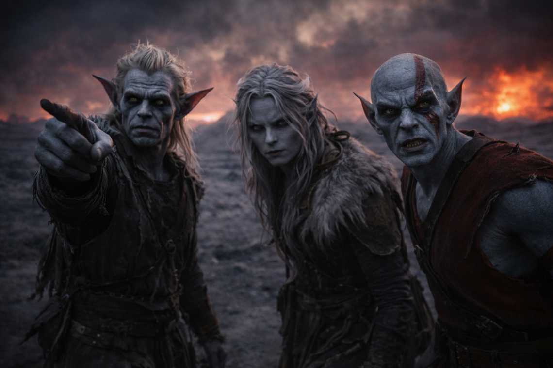 March toward red wound