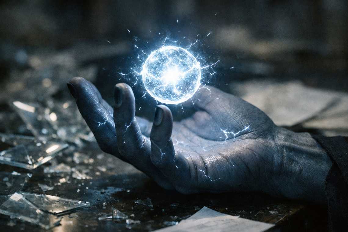 Zaelar's hand offering a promise of power