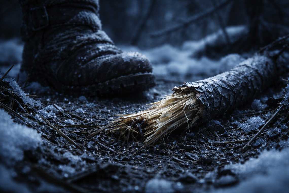 The sound of the twig snap freezes both dwarves before the confession can finish