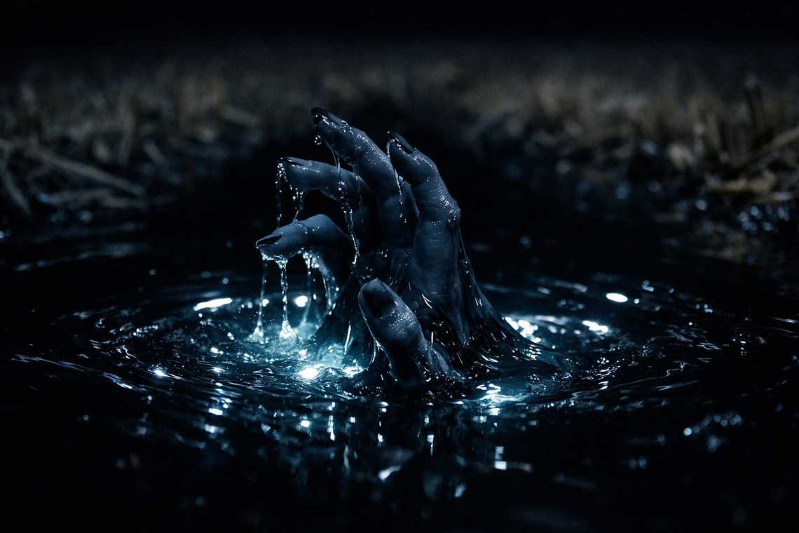 Vision fragment of a hand