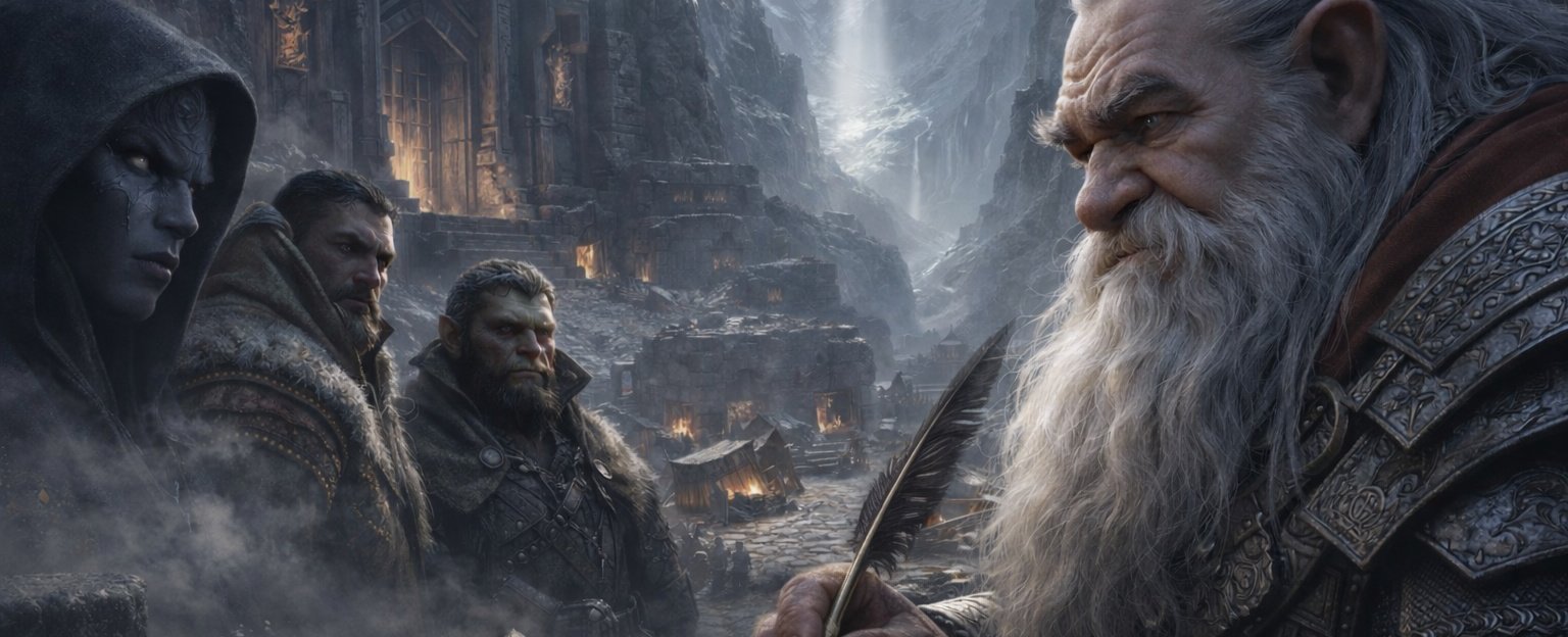 Forge and Fire: The Mountain Kingdom of Stonehold's Stand Against Chaos