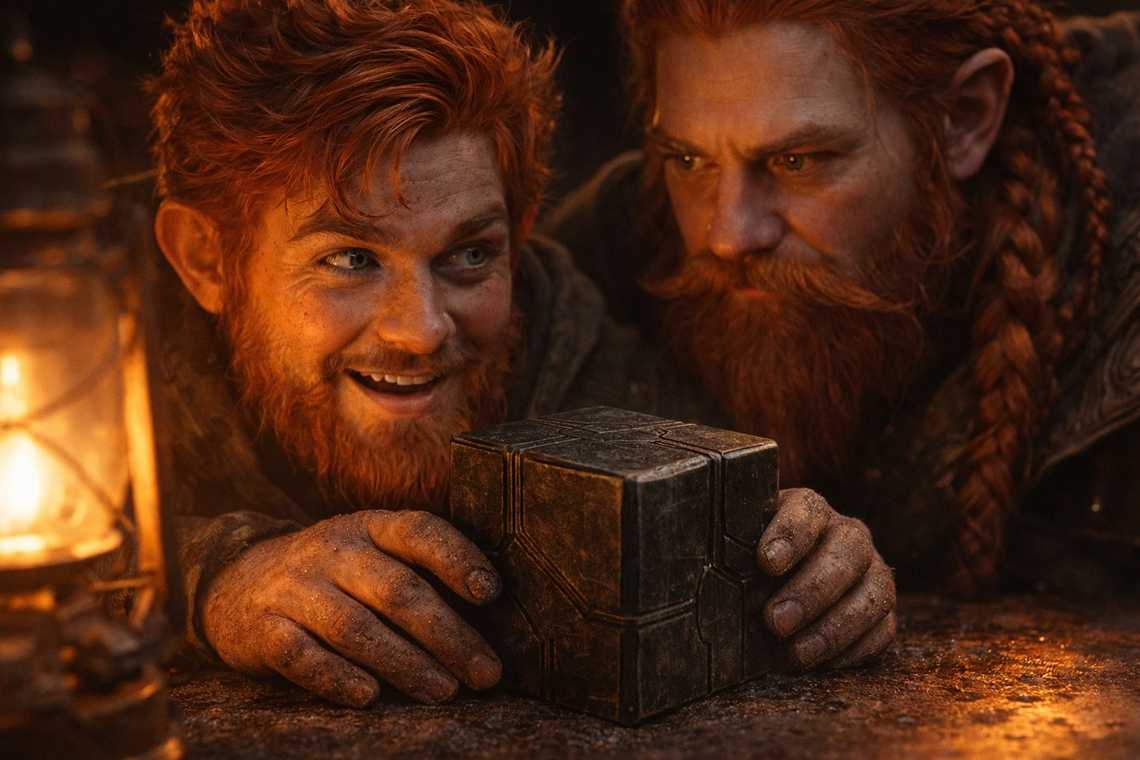 Balin plots a risky move with a slow grin