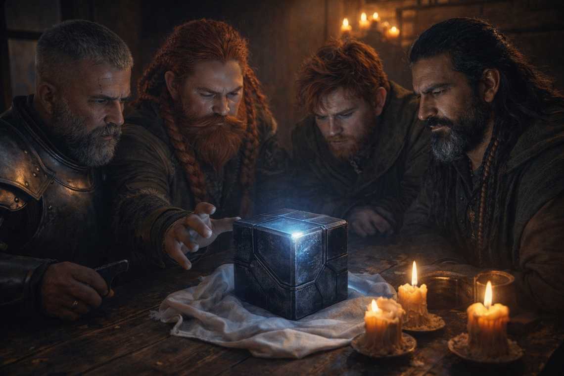 Tense waiting in the Riverhold room