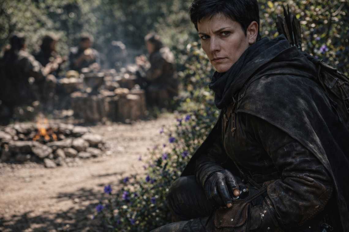 Elion reveals Talryn has already sent a signal report during the march