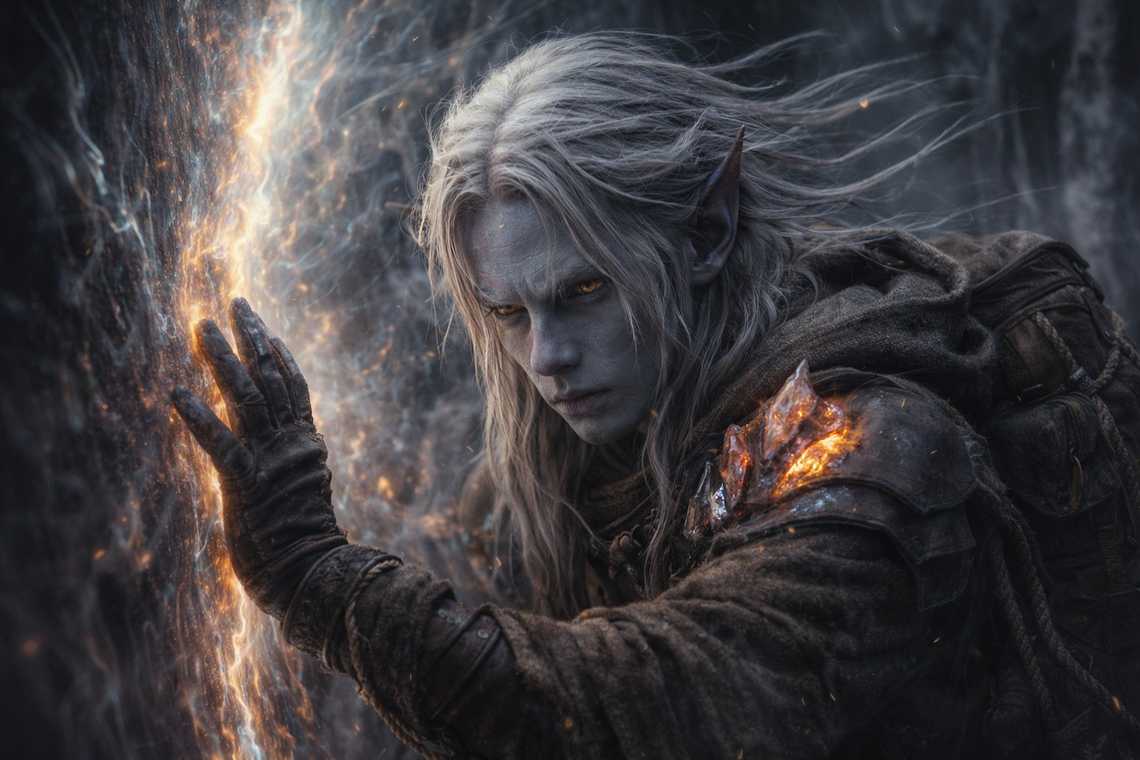 The pressure from the other side driving into the seam, omnidirectional and mindless