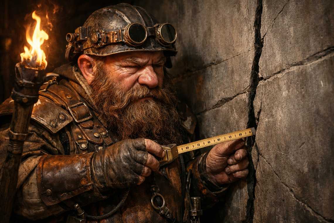 Bragni Measures Crack