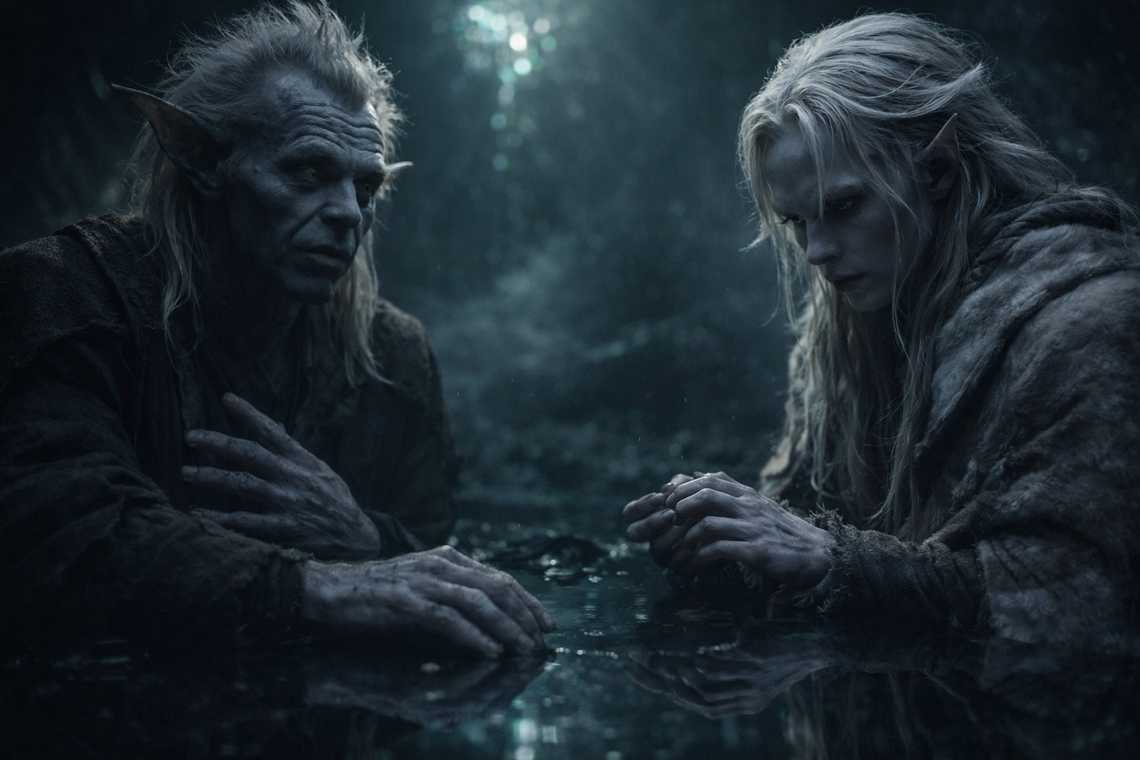 Srietz warns Drusniel about the weight of knowing