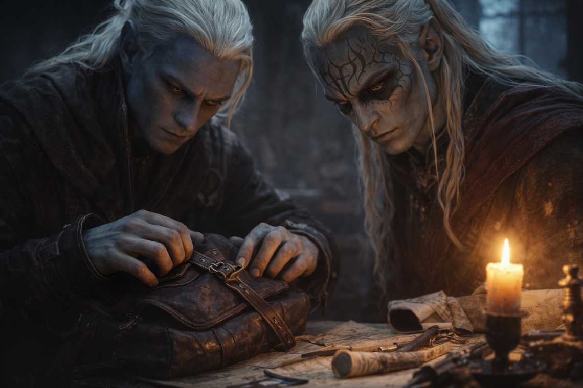 Hiding the artifact inside the pack