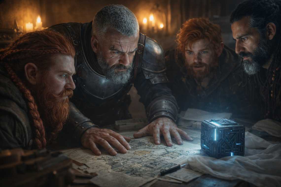 Eldric interrogates the beacon