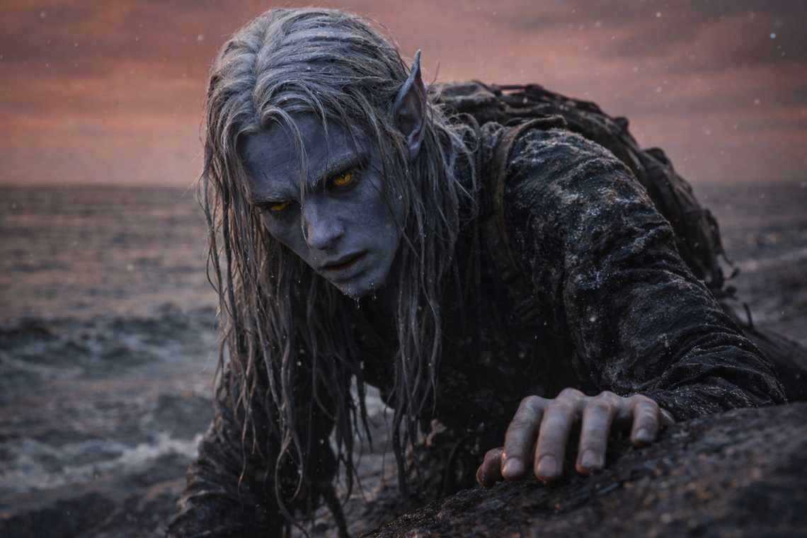 Drusniel soaked after reaching Wyrmreach