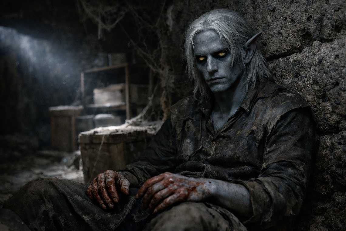 Dusty storage chamber