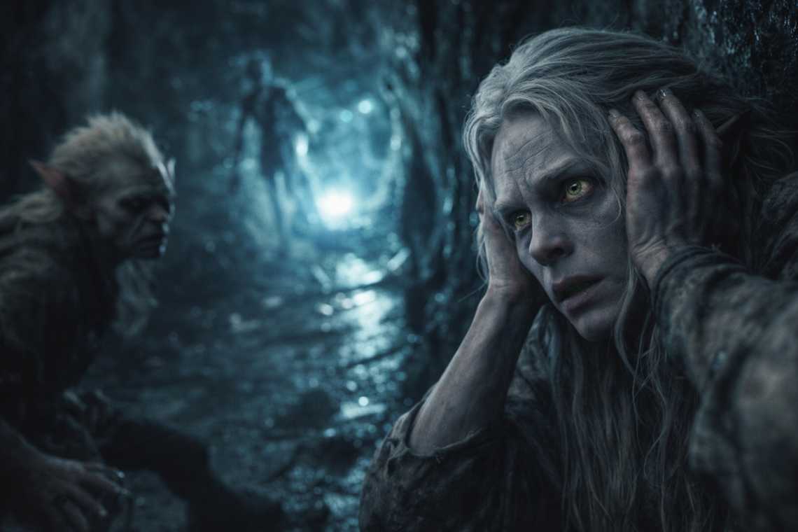 Drusniel forces himself to watch