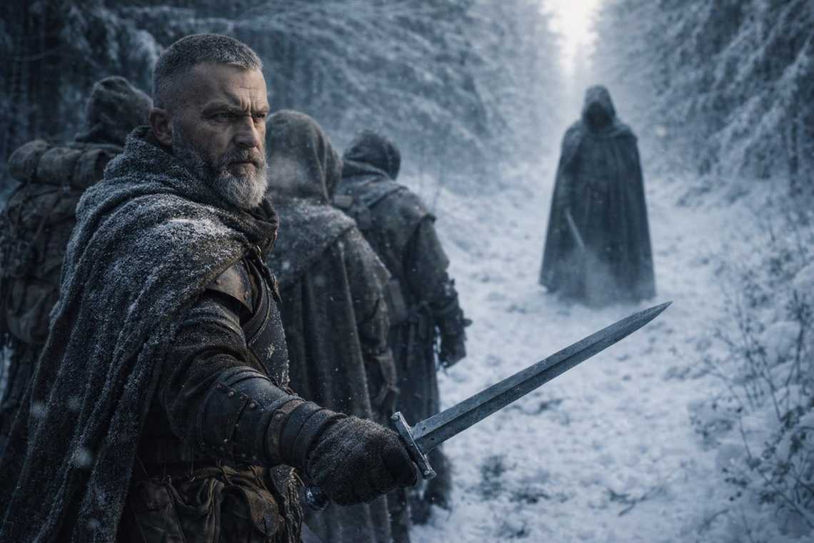 aldric stands between