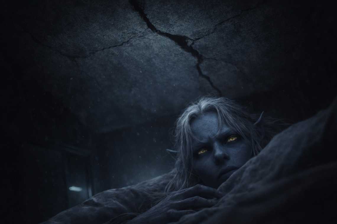 Something feels wrong in the dark