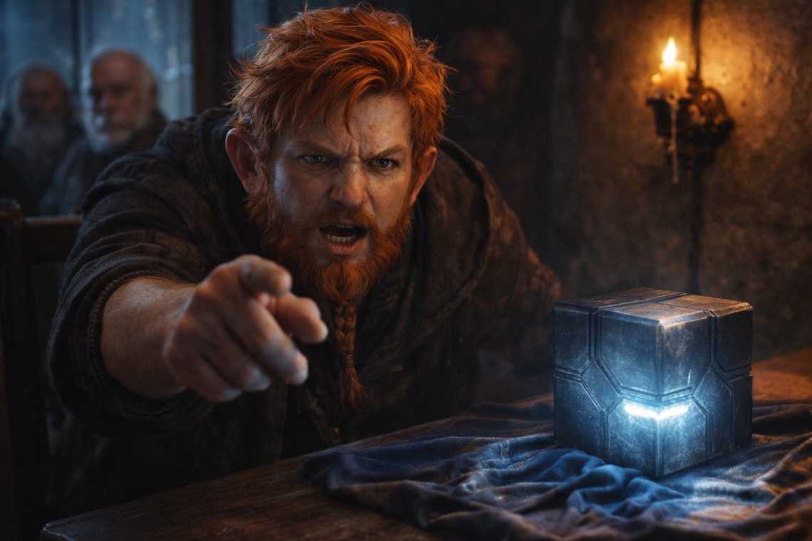 Balin's impatience during the discussion