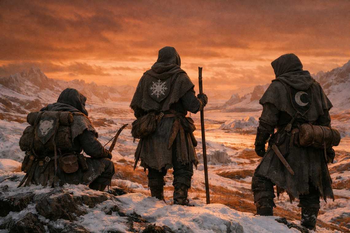 Ridge scouts on the boundary