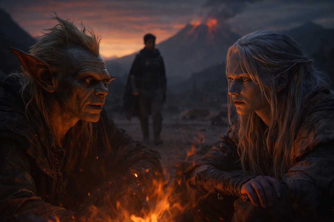 Talryn with changed posture