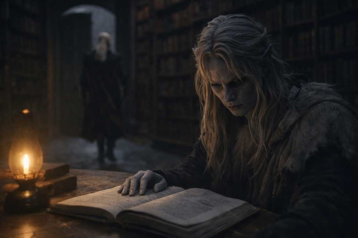 Zaelar with tea before leaving