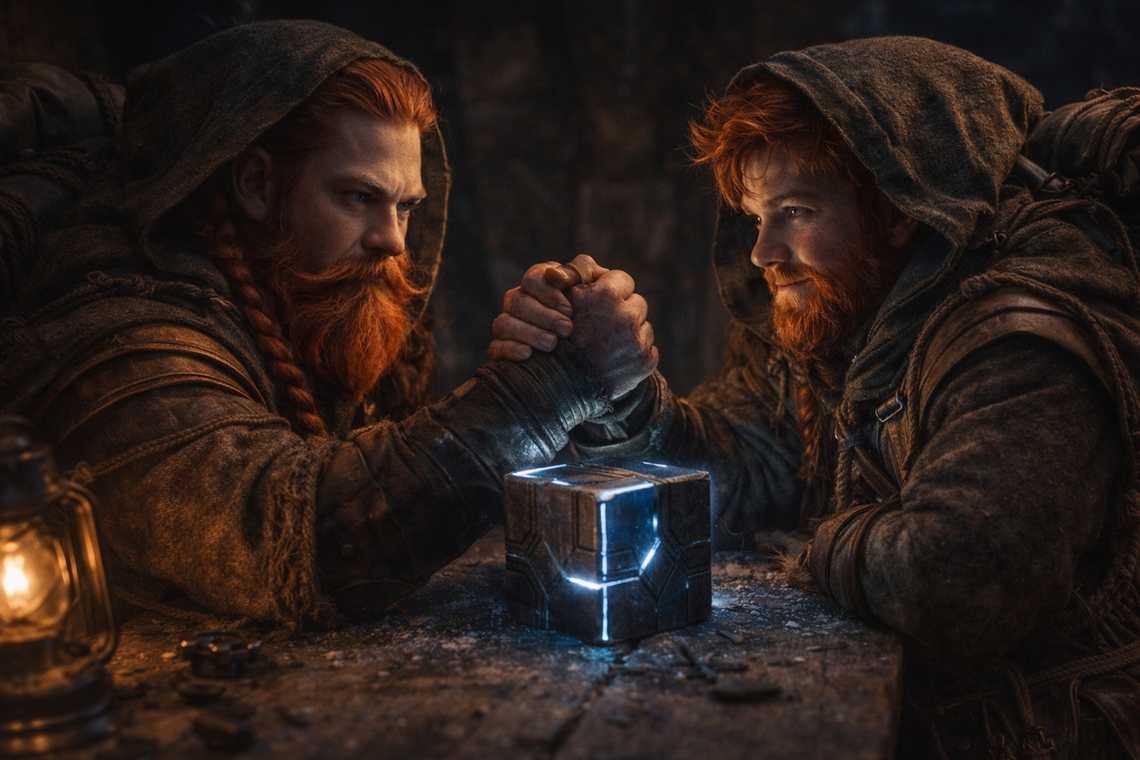 Dulint and Balin seal their secret pact