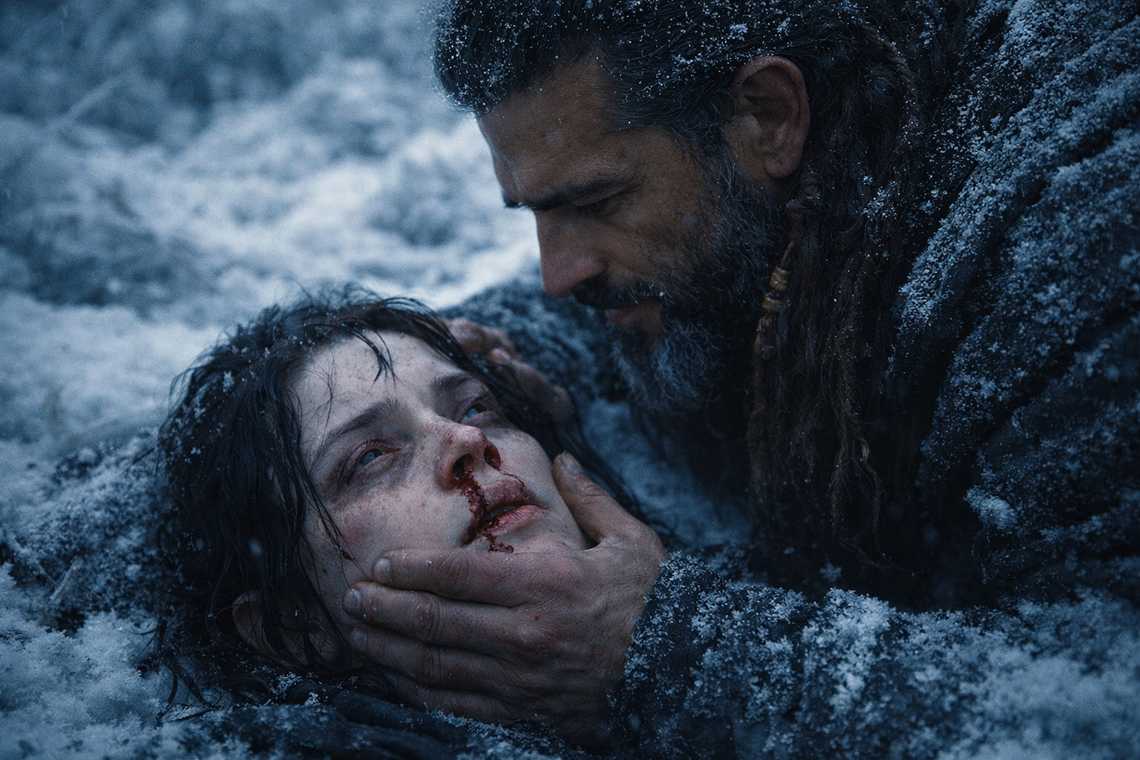 Maris wakes devastated, bleeding and surrounded by the concerned group