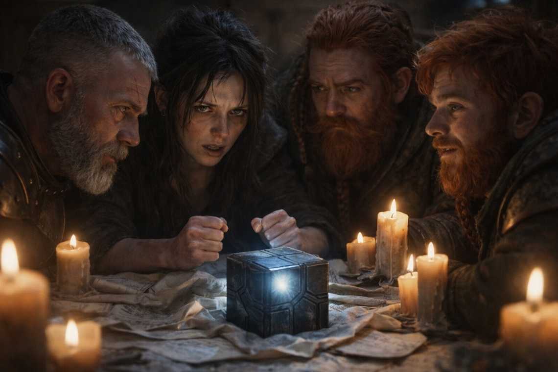 Maris tells the vision to the group