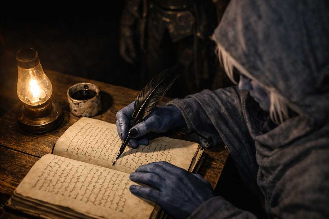 The clerk recording failed candidates