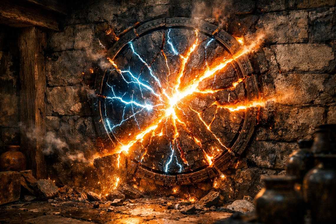 Ward stones cracking from heat