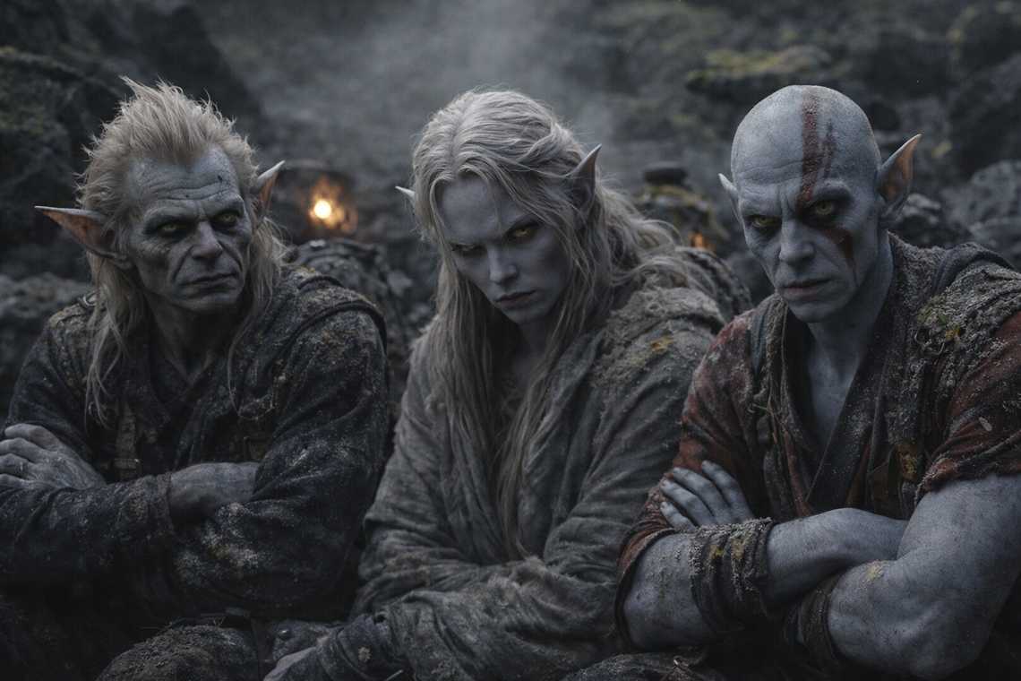 Packed camp sulfur smell