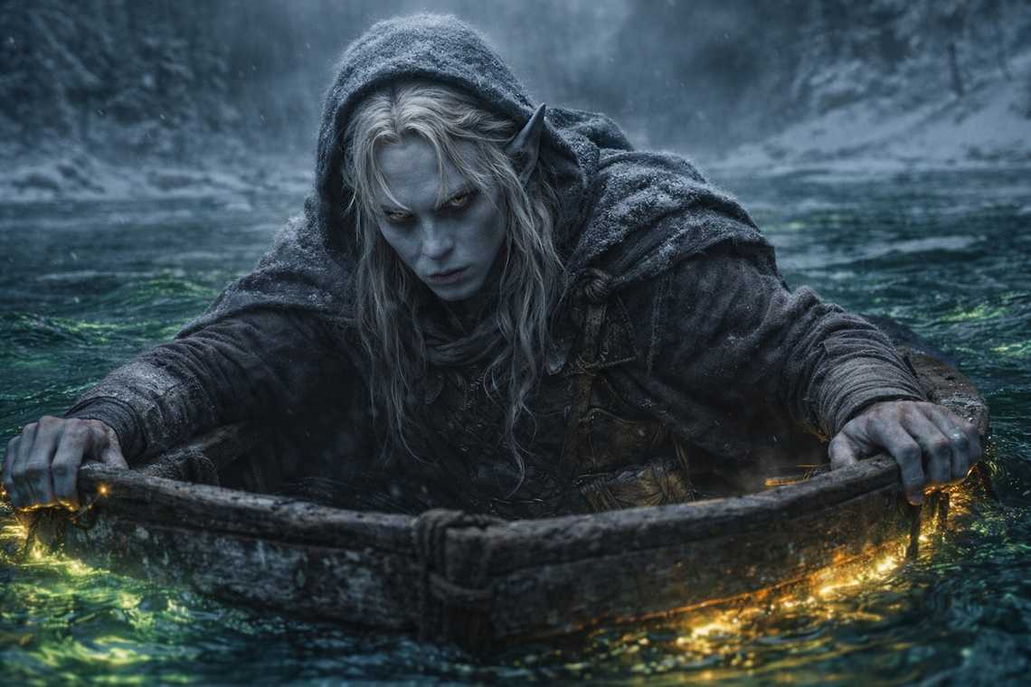 A massive entity moves, creating reverberations in the space