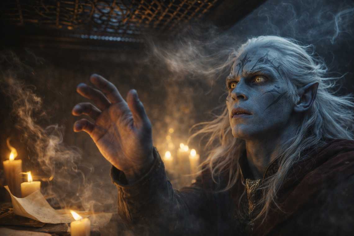 Air current demonstration