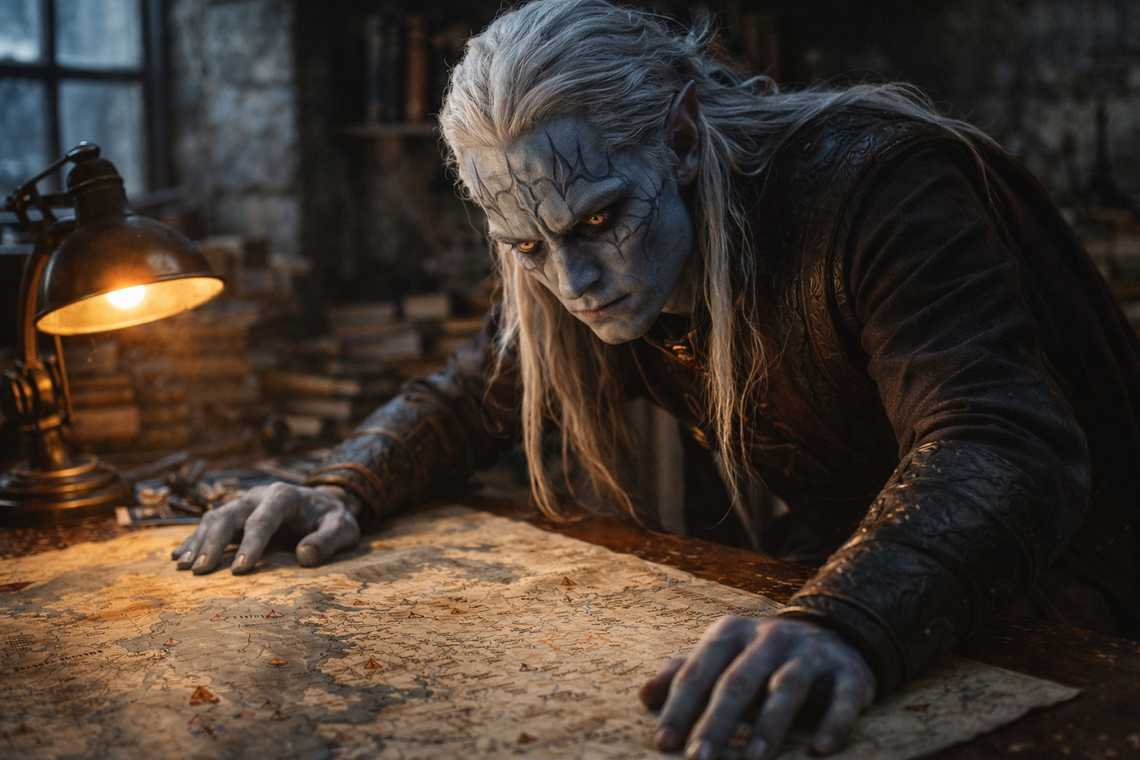 Zaelar's full map overview