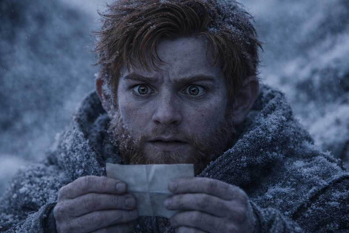 Balin reads the note with cold, focused clarity