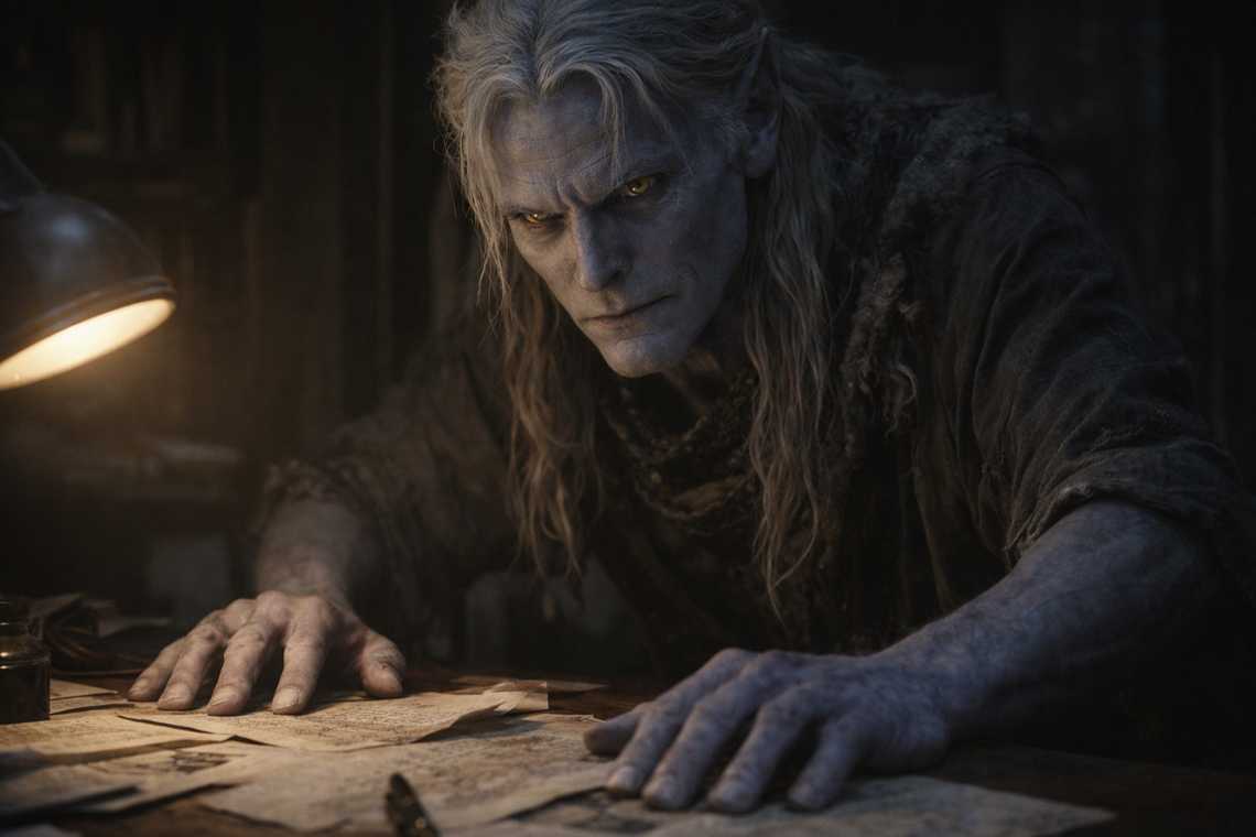 Fear in his father's eyes