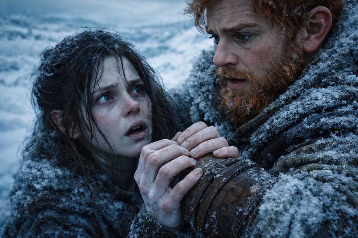 Maris grabs Dulint's arm, fingers digging into leather with desperate force